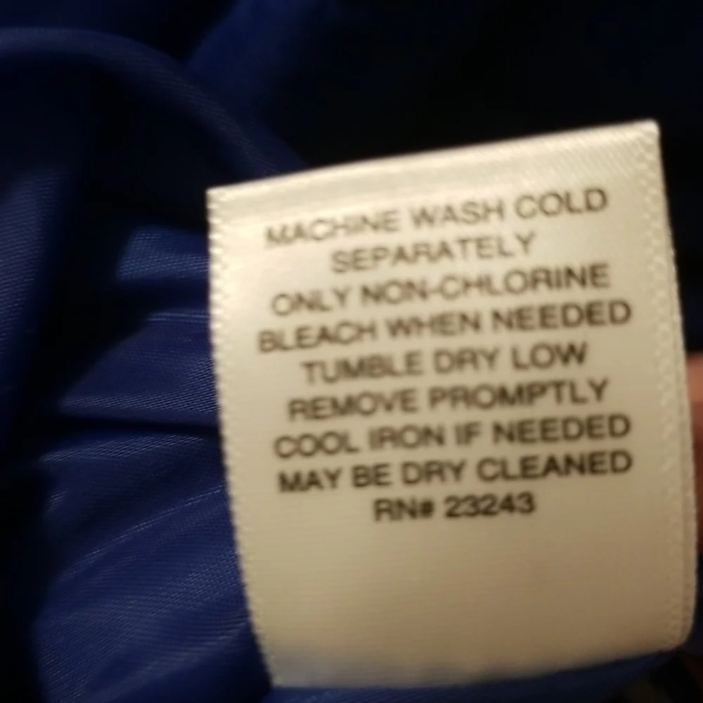 NY&C Ladies blue puffer jacket - Picture 7 of 7